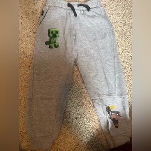 MAD Engine Gray Sweatpants with Creeper and Character Design